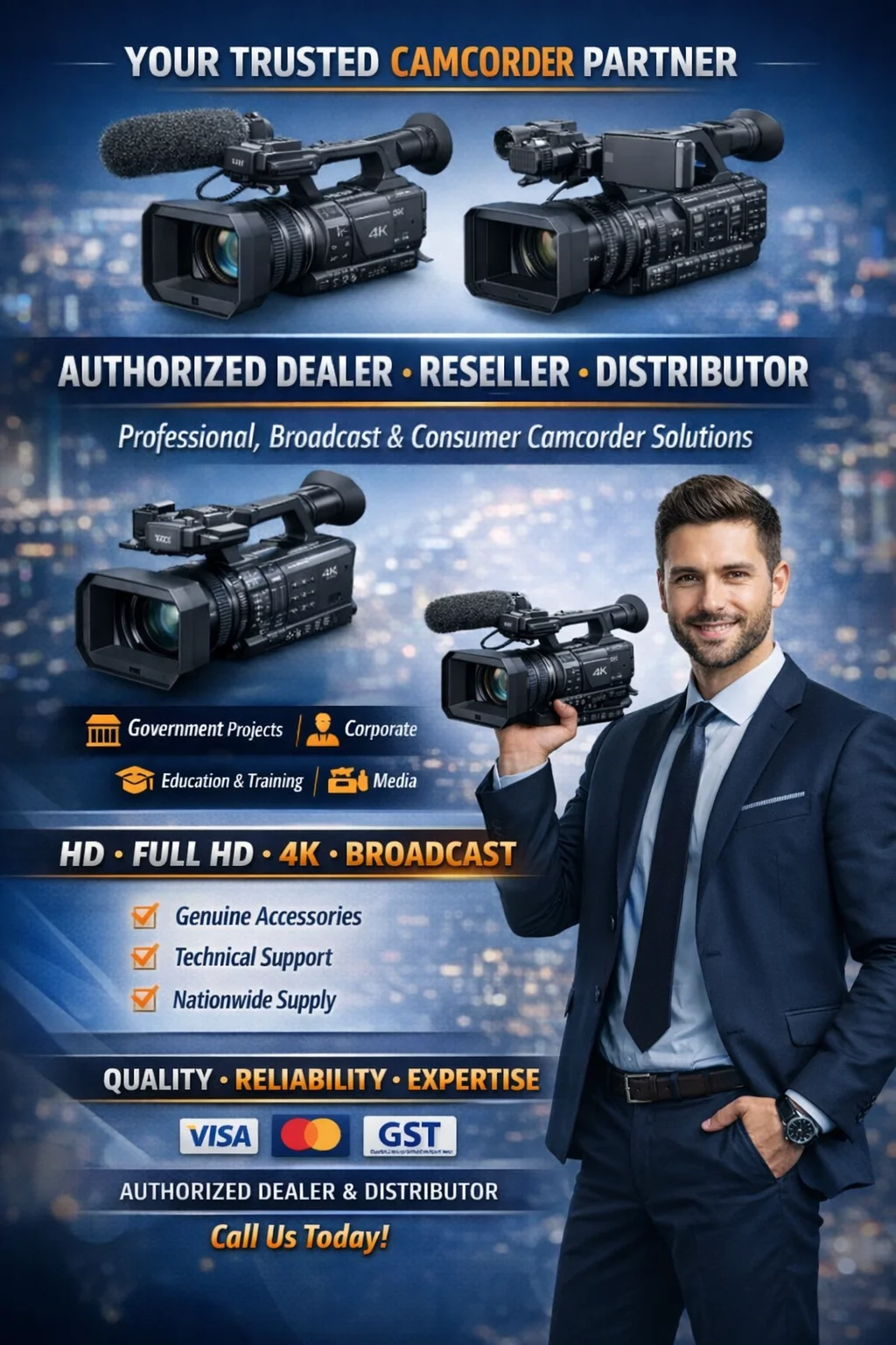 Professional Video Production with Panasonic Camcorders