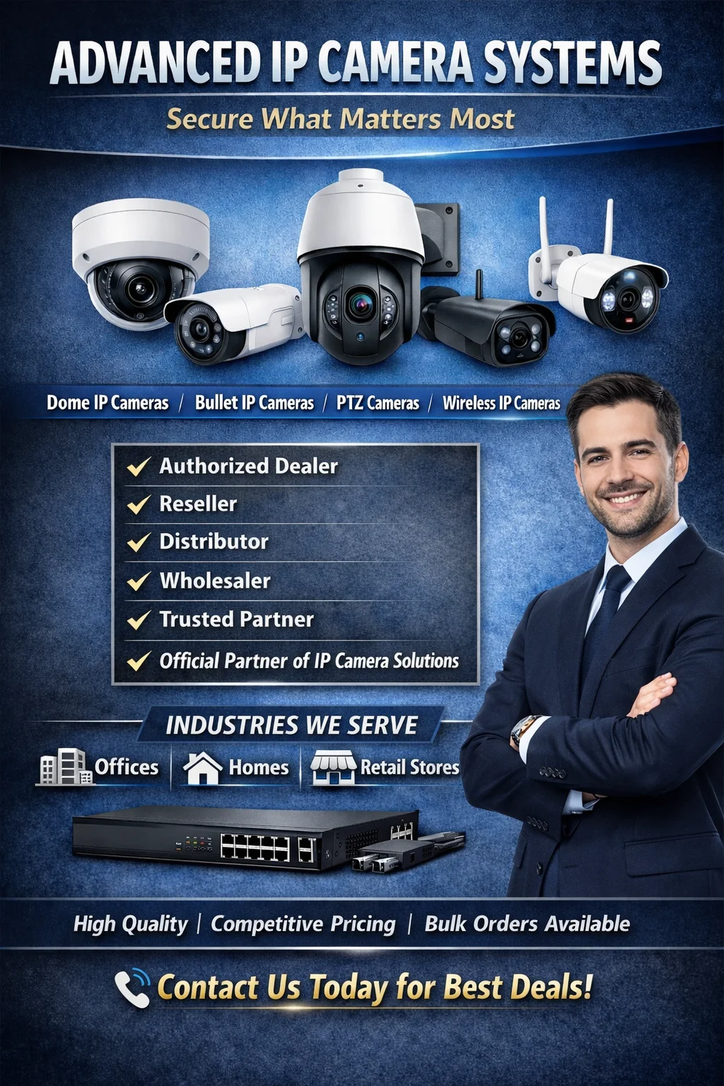 Best IP Camera Supplier in India - Sunlite Systems