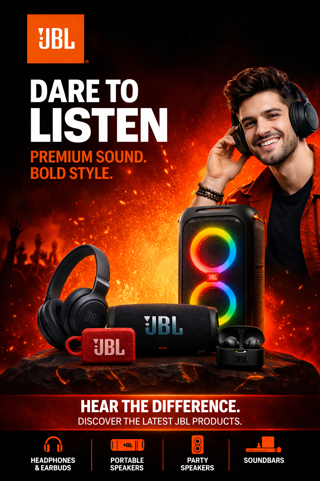 JBL Home Theatre Immersive Audio Solutions with JBL Home Theatre