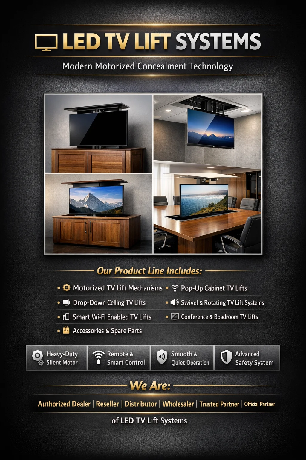 Motorized TV Lift Solutions India
